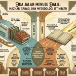 Dua Jalan Menuju Dalil: Mazhab, Sanad, dan Metodologi Istinbath